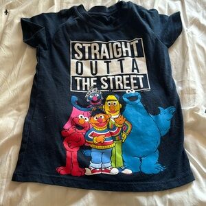 Mini Fine t-shirt 18-24 months Sesame Street